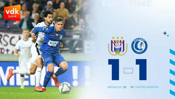 RSC Anderlecht 1 - 1 KAA Gent	23-09-2021 - 20:45