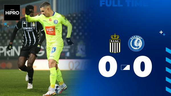 Sporting Charleroi - KAA Gent 0-0 (2022)