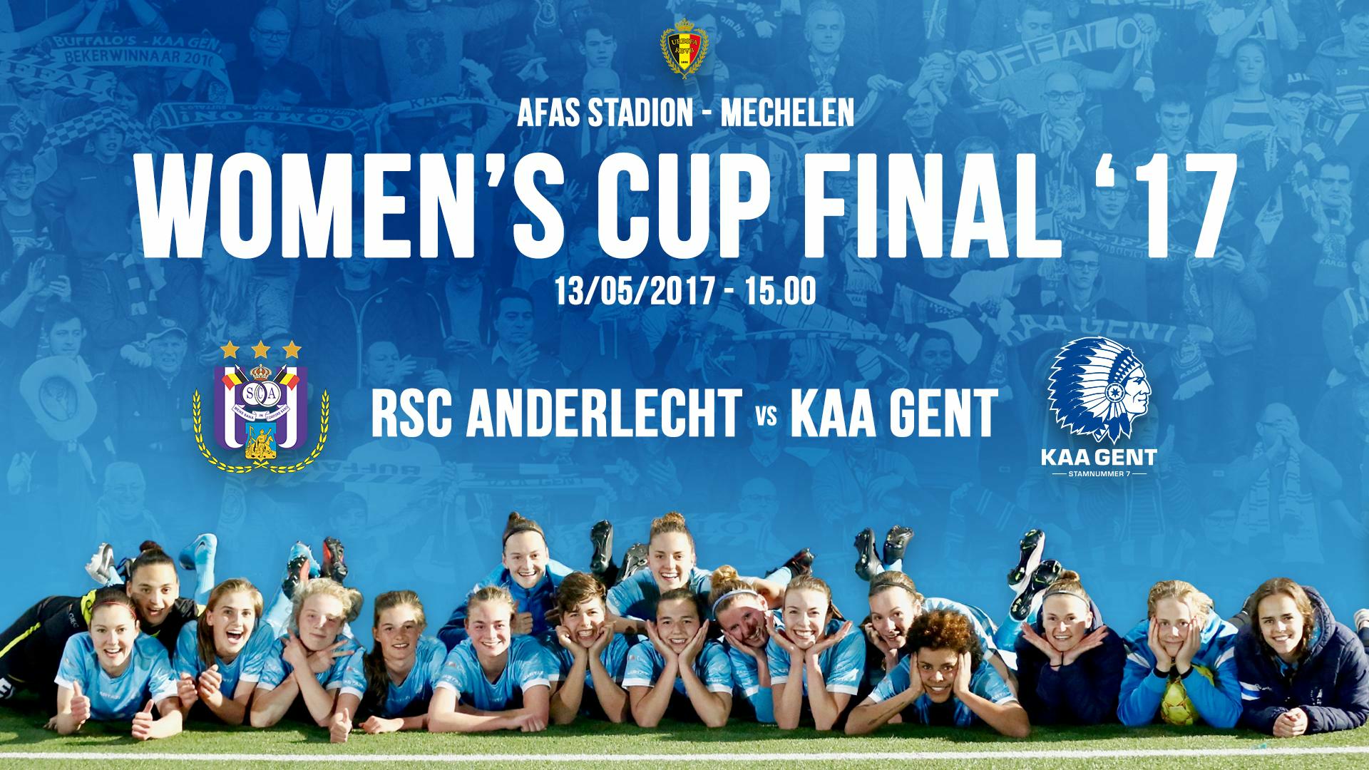auteursrechten Net zo Vermeend Steun de KAA Gent Ladies bij hun bekerfinale zaterdag! | KAA Gent Website