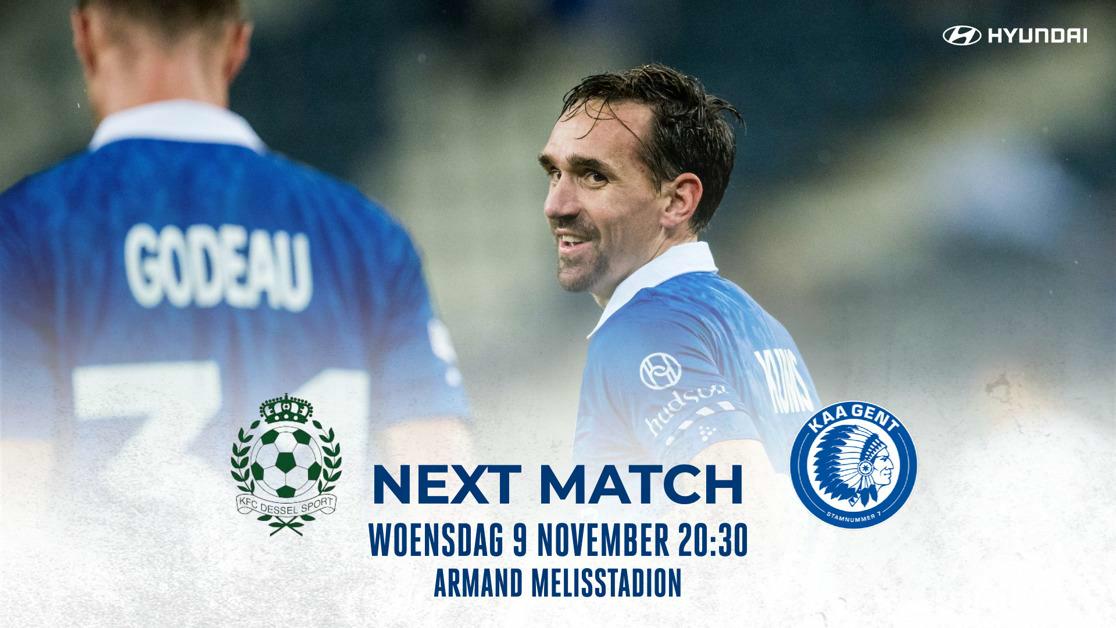 Next Match: KFC Dessel - KAA Gent (Croky Cup) | KAA Gent Website