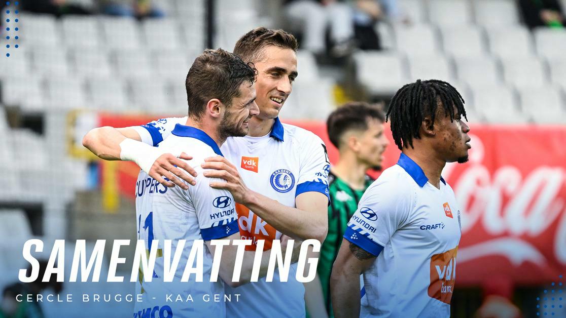 Samenvatting Cercle Brugge Kaa Gent Kaa Gent Website