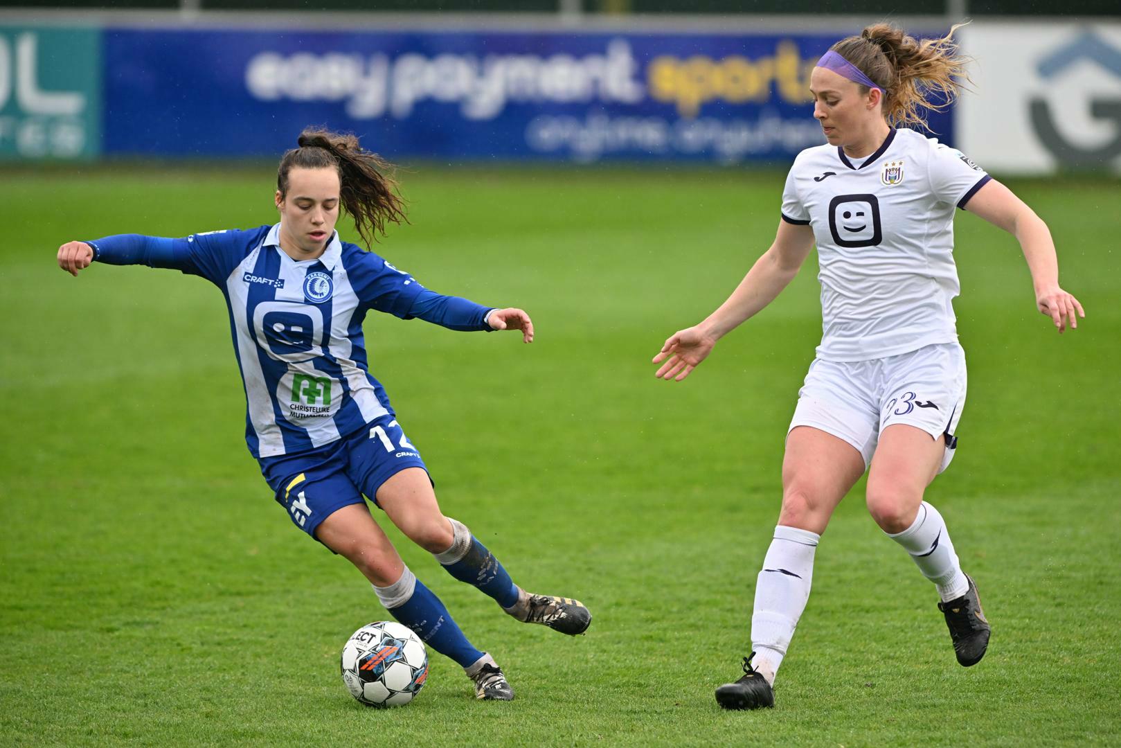 Landskampioen Anderlecht overklast KAA Gent Ladies