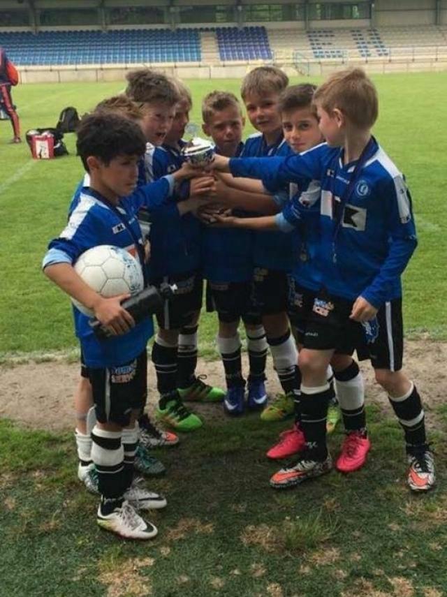 U8 pas in de finale onderuit