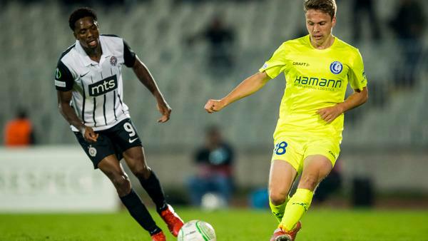 Gent pakt leiding in groep B na 0-1 zege tegen Partizan