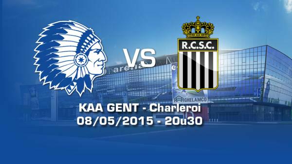 Nog 1000 tickets voor KAA Gent-Charleroi