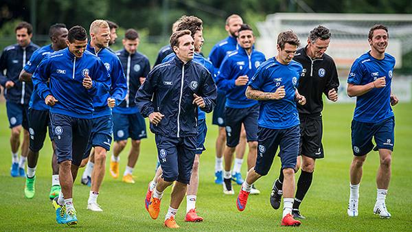 Fotospecial: eerste training seizoen 2015-2016