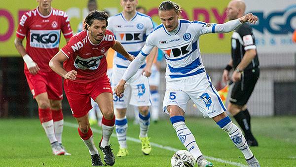 KV Kortrijk en KAA Gent in evenwicht