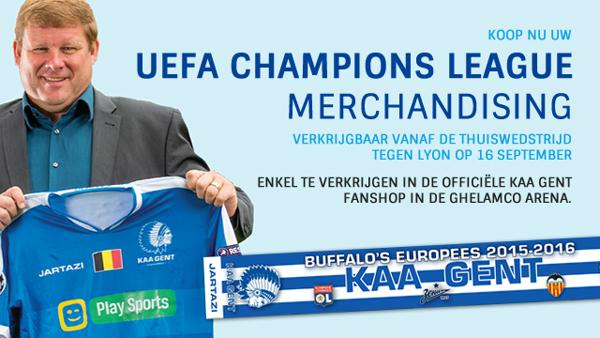 Nieuwe Champions Leagueshirts vanavond in de fanshop!