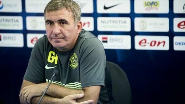 Persconferentie Georghe Hagi: "Ik wil winnen"