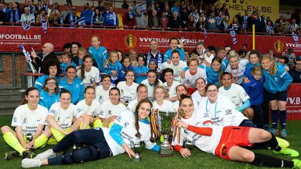 KAA Gent Ladies winnen Beker van België tegen Anderlecht