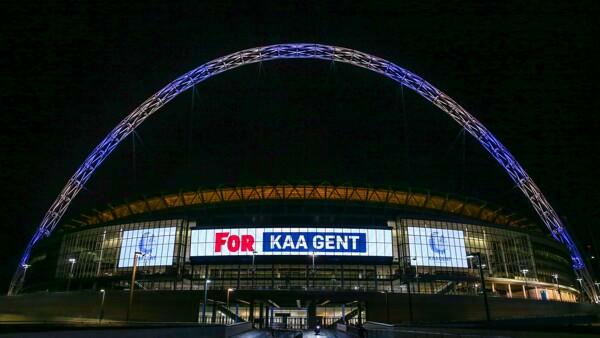 KAA Gent deel van geschiedenis Wembley