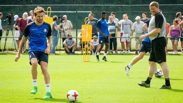 Fotospecial: eerste training seizoen 2017-2018