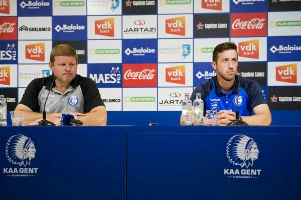 Persconferentie KAA Gent - SCR Altach