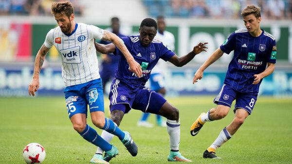 KAA Gent en RSC Anderlecht delen de punten