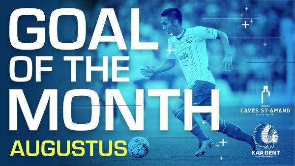 Stem op de Goal of the Month voor Augustus