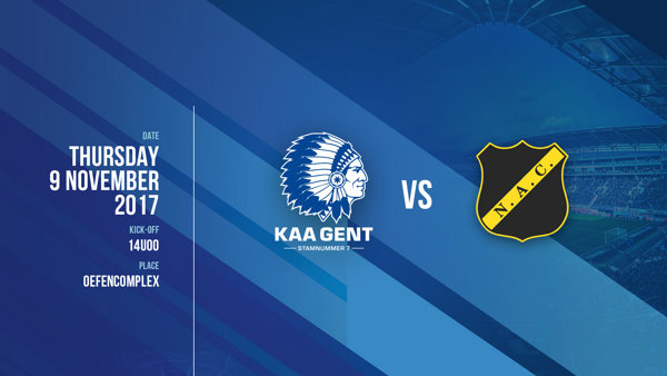 KAA Gent verslaat NAC Breda met 3-1 in oefenwedstrijd