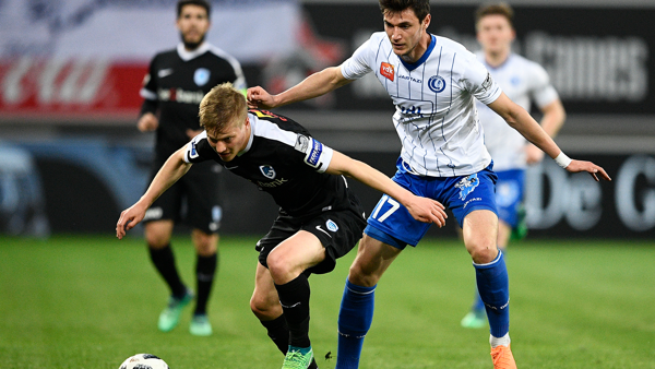 KAA Gent blijft steken op 0-0 gelijkspel tegen KRC Genk