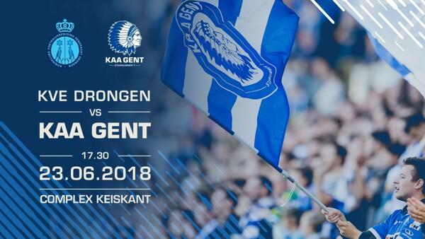 KAA Gent verslaat KVE Drongen in tweede oefenwedstrijd