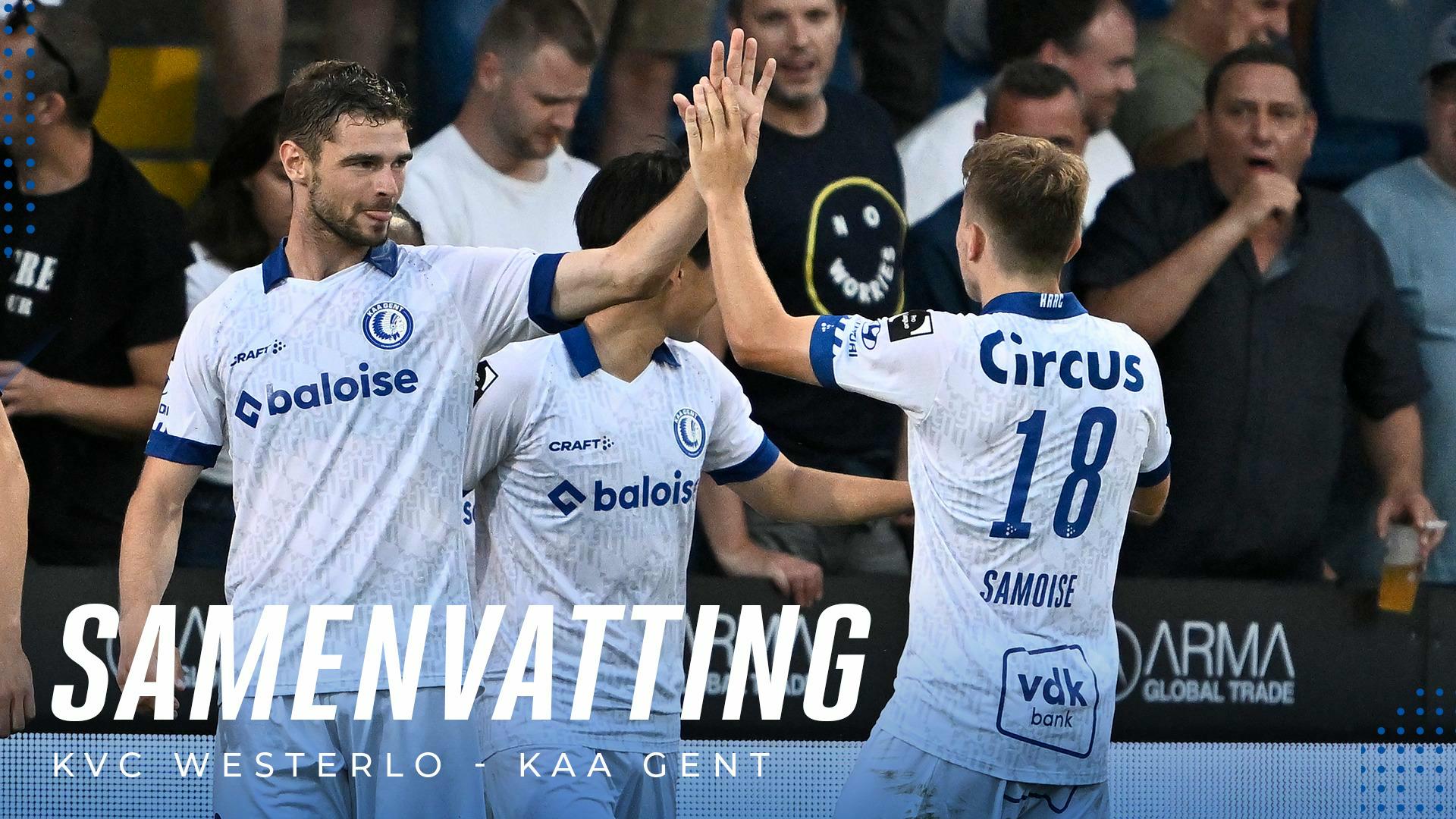 🎬 Samenvatting KVC Westerlo - KAA Gent