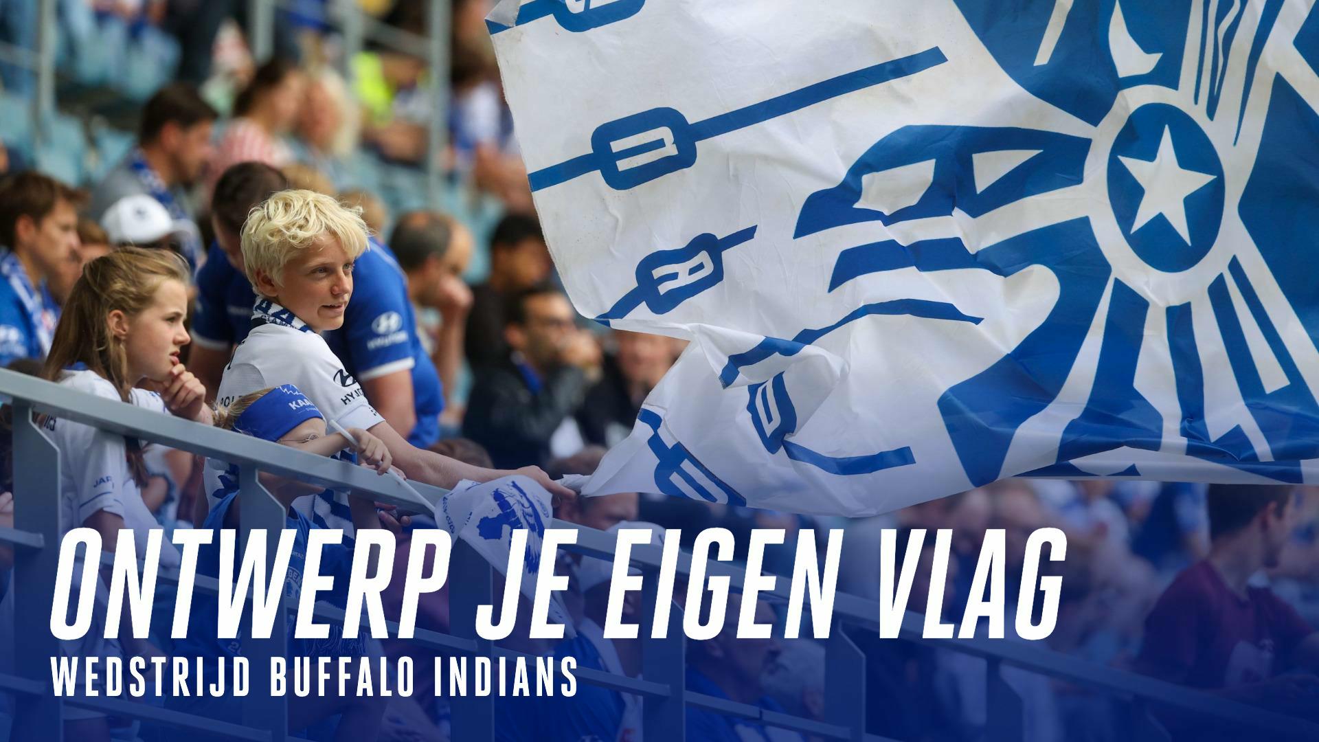 Win je zelf ontworpen Buffalo-vlag!