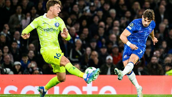 Moedig Gent verliest in Chelsea