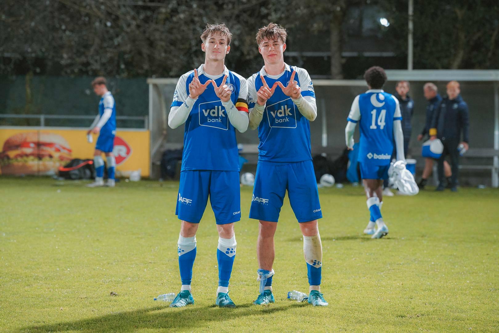 Jong KAA Gent blijft winnen