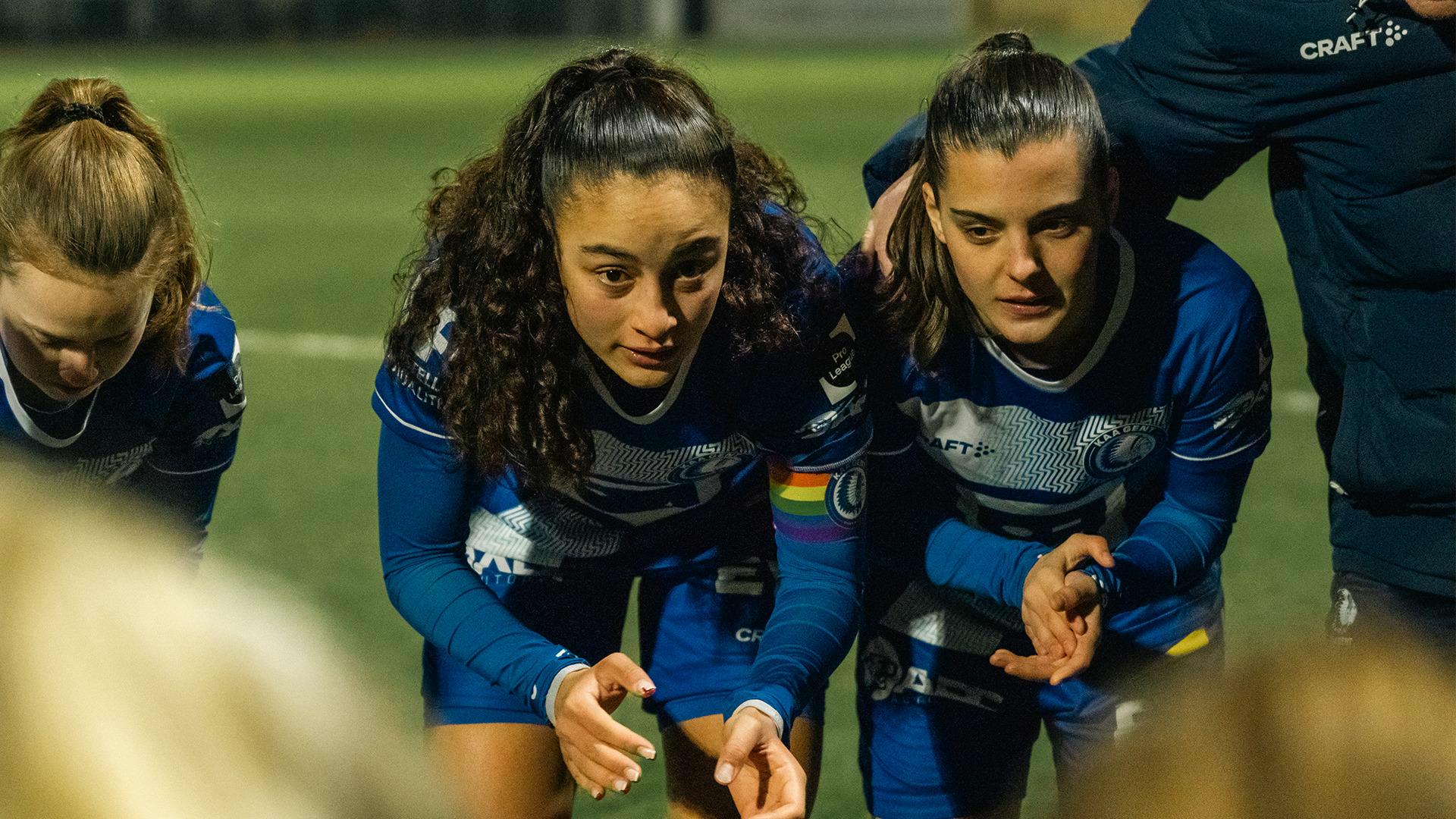 Ladies ondergaan wet van de sterkste