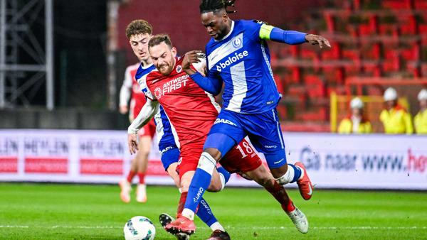 Gent wint met 0-1 bij Antwerp