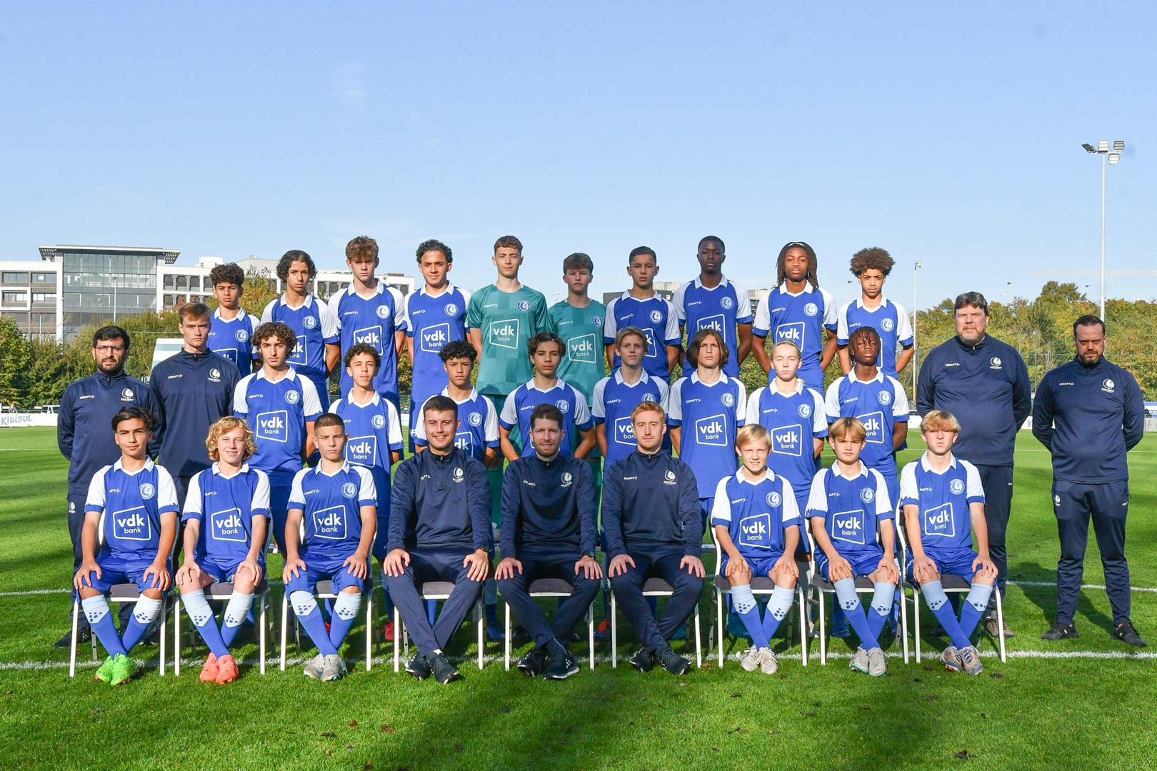 Groepsfoto U15