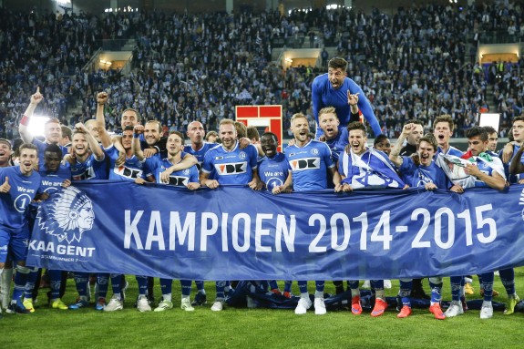 KAA Gent Kampioen van België 2014-2015